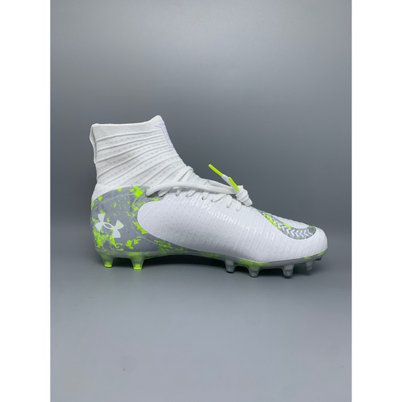 Under Armour Highlight MC White Lacrosse Cleats 3028659-100 Men\'s Sz 10.5 NWT main image 8
